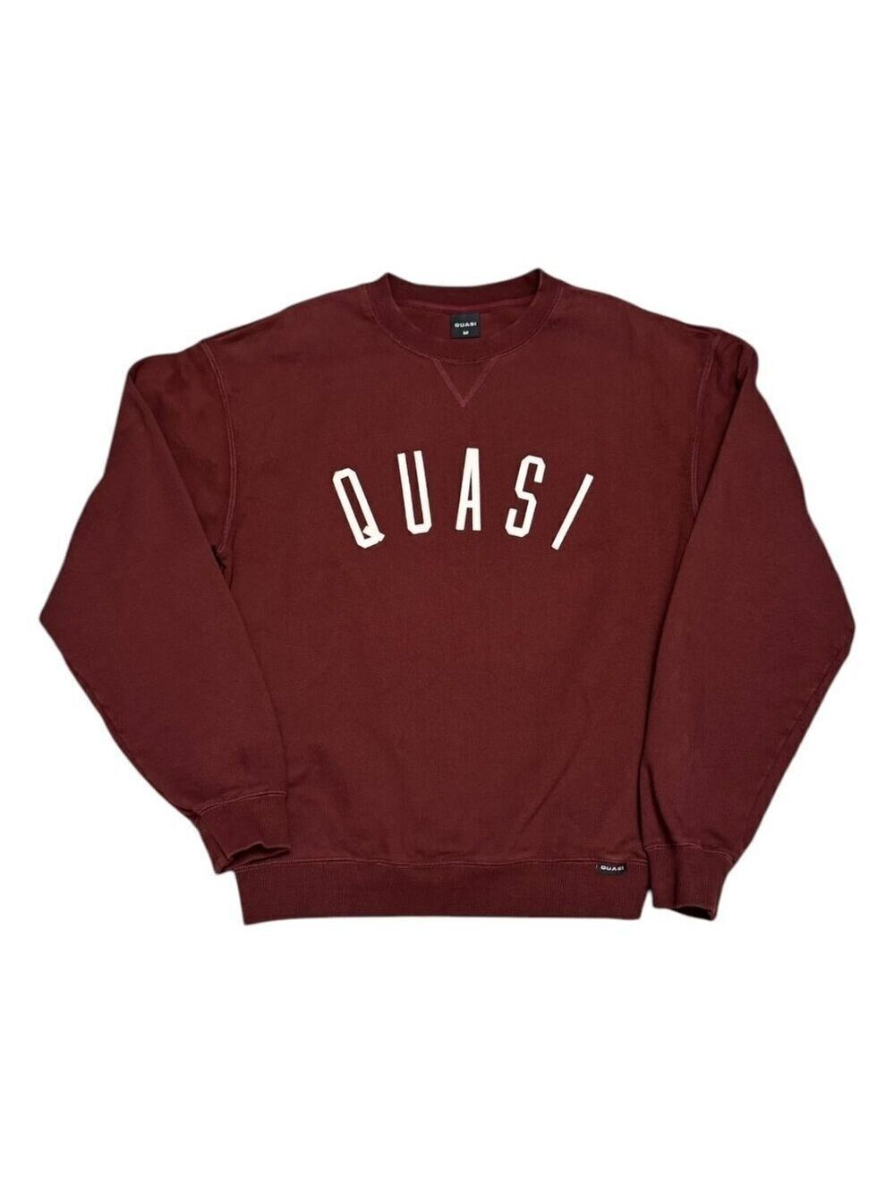QUASI Luxury Designer Streetwear College Sweatshirt Sweater Mens Medium